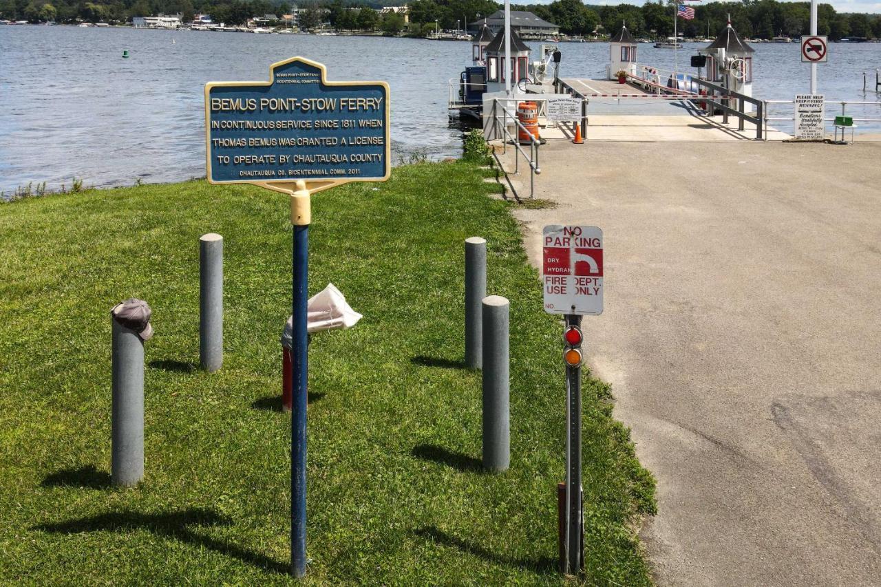 Trendy Chautauqua Lake Vacation Rental! Bemus Point Eksteriør billede